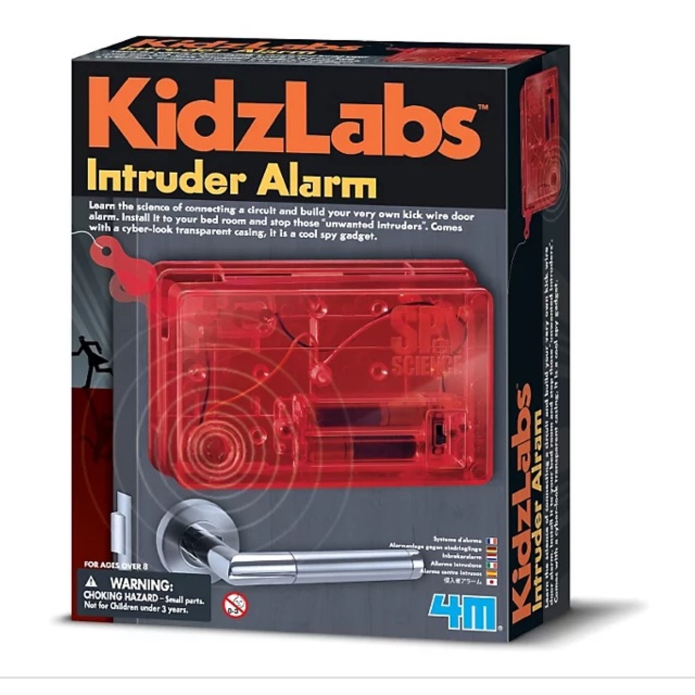 NWOT 4M Kidz Labs Intruder Alarm Spy Gadget